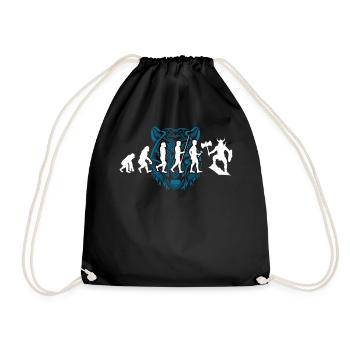 Viking Tshirt Viking Valhalla Valhalla God Odin - Drawstring Bag - black - Front
