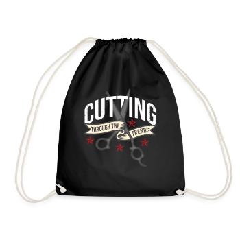 Coiffeur Coiffeur Coiffeur Coiffeur - Sac de sport léger - noir - Devant