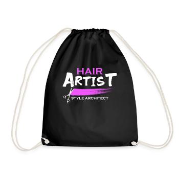 Coiffeur Coiffeur Coiffeur Coiffeur - Sac de sport léger - noir - Devant