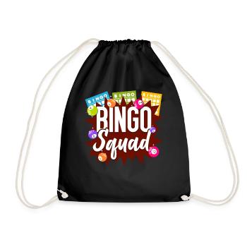 Joueur de bingo Bingo Squad - Sac de sport léger - noir - Devant