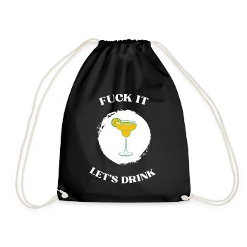ça laisse boire - Sac de sport léger - noir - Devant