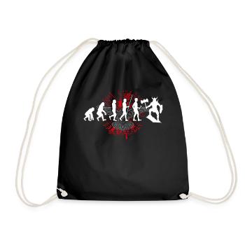T-shirt Viking Valhalla Valhalla Dieu Odin - Sac de sport léger - noir - Devant