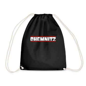 Chemnitz - Drawstring Bag - black - Front