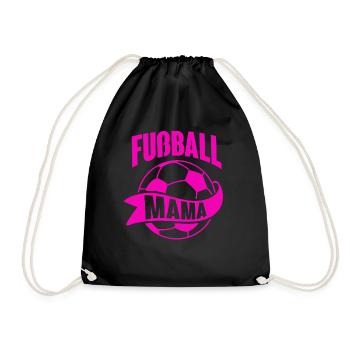 Soccer Mom - Drawstring Bag - black - Front