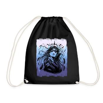 Shaman Nature Forest WarriorShaman - Drawstring Bag - black - Front