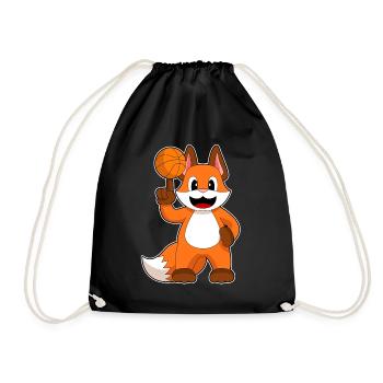 Fox Joueur De Basket-ball Sports De Basket-ball - Sac de sport léger - noir - Devant