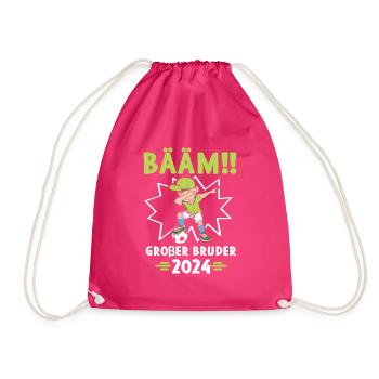 Bääm Big Brother 2024 Dabbing Football - Sac de sport léger - fuchsia - Devant