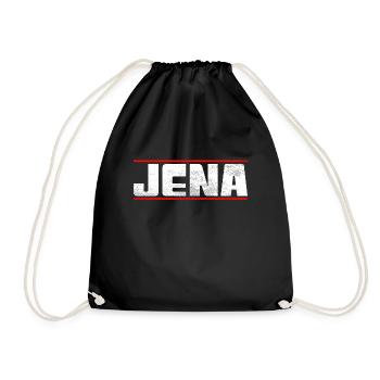 Jena - Turnbeutel - Schwarz - Vorne