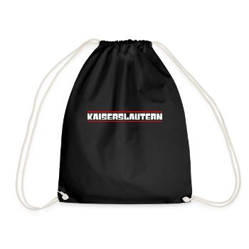 Kaiserslautern - Turnbeutel - Schwarz - Vorne