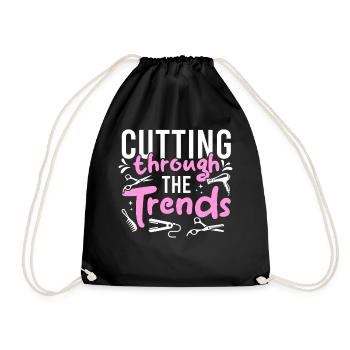 Coiffeur Coiffeur Coiffeur Coiffeur - Sac de sport léger - noir - Devant