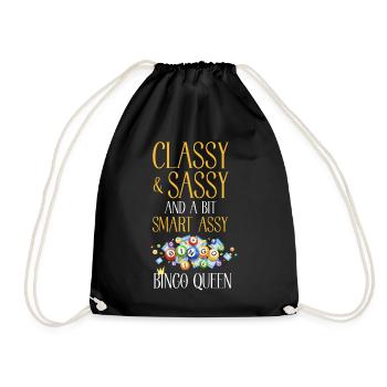 Bingo Player Classy Sassy And A - Turnbeutel - Schwarz - Vorne