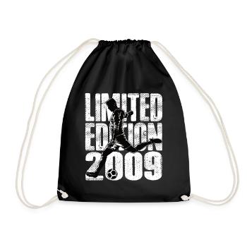 Limited Edition 2009 Limited Edition Football - Drawstring Bag - black - Front