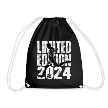 Football en édition limitée 2024 en édition limitée - Sac de sport léger - noir - Devant