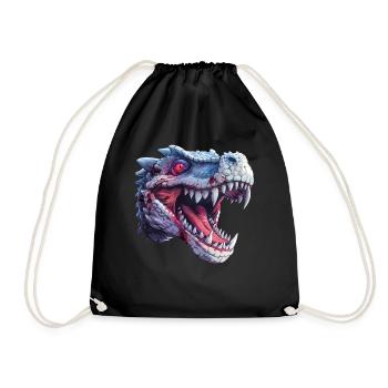 Dragon Zombie Halloween Dragon Enfants - Sac de sport léger - noir - Devant