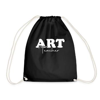Professeur d’art Retour à l’école Appréciation de l’enseignant - Sac de sport léger - noir - Devant