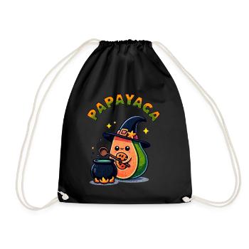 Papa Yaga - Turnbeutel - Schwarz - Vorne