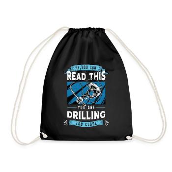 Pêche sur glace Si vous pouvez lire ceci, vous Amateur de pêche - Sac de sport léger - noir - Devant