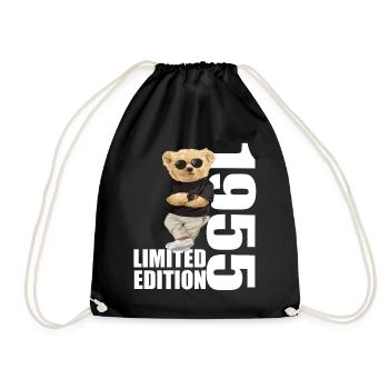 Édition limitée 1955 ours ours anniversaire 1955 - Sac de sport léger - noir - Devant