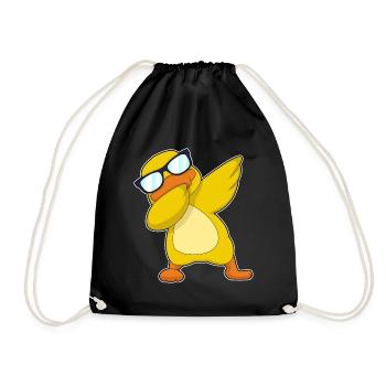 Danse Hip Hop Canard - Sac de sport léger - noir - Devant