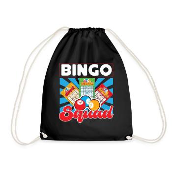 Joueur de bingo Bingo Squad - Sac de sport léger - noir - Devant