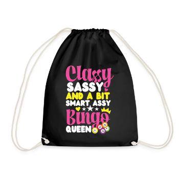 Bingo Player Classy Sassy And A - Turnbeutel - Schwarz - Vorne