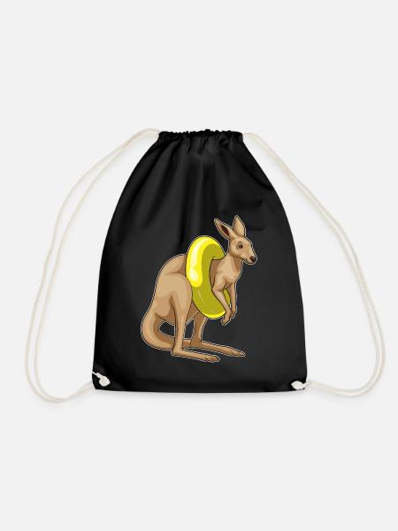 Été de la piscine de natation kangourou - Sac de sport léger - noir