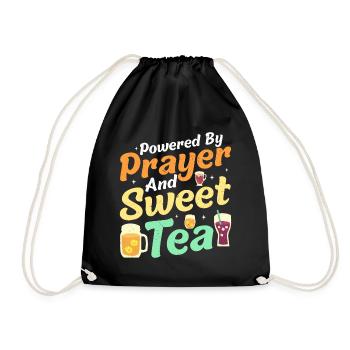 Sweet Tea - Drawstring Bag - black - Front
