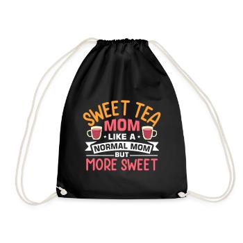 Sweet Tea - Drawstring Bag - black - Front