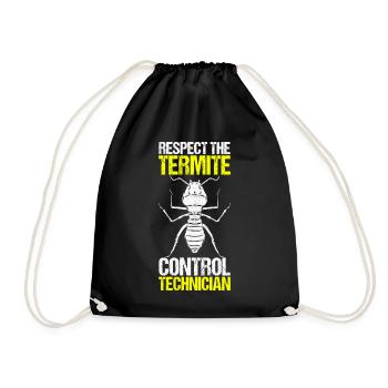Exterminateur de lutte antiparasitaire - Sac de sport léger - noir - Devant