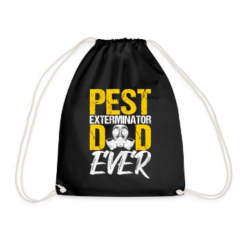 Exterminateur de lutte antiparasitaire - Sac de sport léger - noir - Devant
