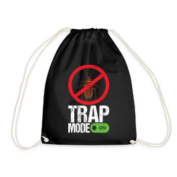 Pest Control Exterminators - Drawstring Bag - black - Front