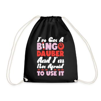 Bingo Player I've Got A Bingo - Turnbeutel - Schwarz - Vorne
