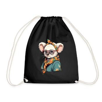 Drôle Koala Maman Mignon Fête Des Mères Amour - Sac de sport léger - noir - Devant