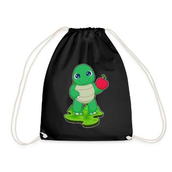 Pomme Tortue - Sac de sport léger - noir - Devant