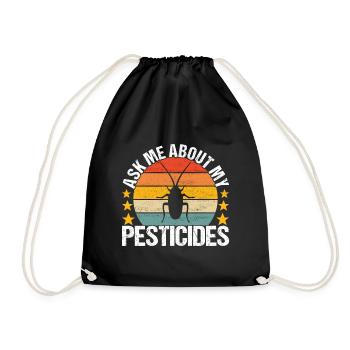 Exterminateurs en lutte antiparasitaire - Sac de sport léger - noir - Devant