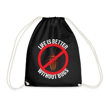 Exterminateurs de lutte antiparasitaire - Sac de sport léger - noir - Devant