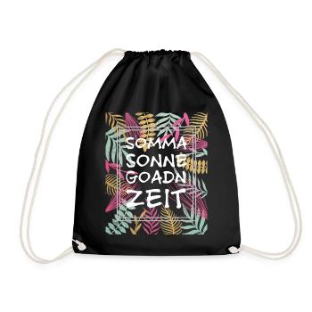 Somma Sun Goadn Time, Summer Sun Garden Time - Sac de sport léger - noir - Devant
