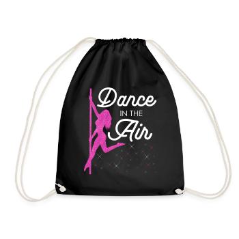 Pole Dance Dancer, Pole Dancing, Pole Dancing - Drawstring Bag - black - Front