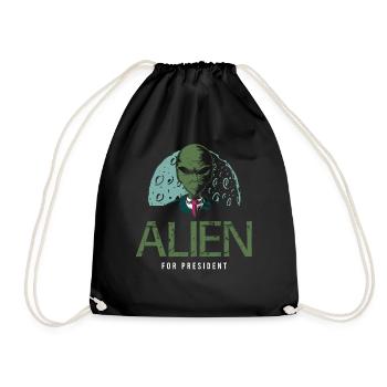 Extraterrestre, OVNI, UAP, Espace, Objet volant spatial - Sac de sport léger - noir - Devant
