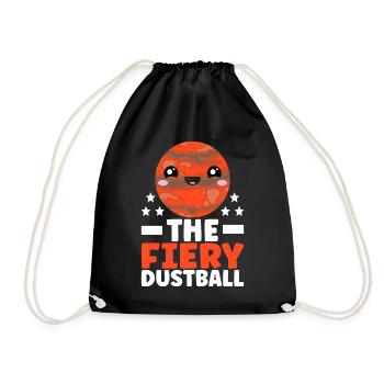 Astronomie Mignonne Planète Système Solaire Galaxie - Sac de sport léger - noir - Devant