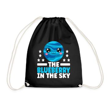 Astronomie Mignonne Planète Système Solaire Galaxie - Sac de sport léger - noir - Devant