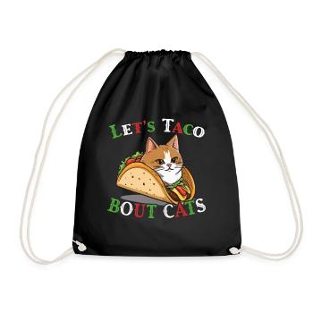 Taco Cats Disant Cinco De Mayo Mexicain - Sac de sport léger - noir - Devant