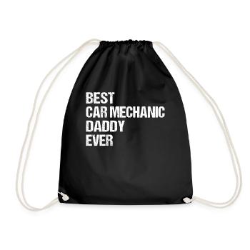 Meilleur papa mécanicien automobile de tous les temps - Papa mécanicien automobile - Sac de sport léger - noir - Devant