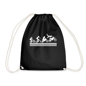 Pit-bike supermotard Dirtbike Evolution Pitbike - Sac de sport léger - noir - Devant