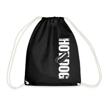 Hot Dog Hot-dog Adulte - Sac de sport léger - noir - Devant
