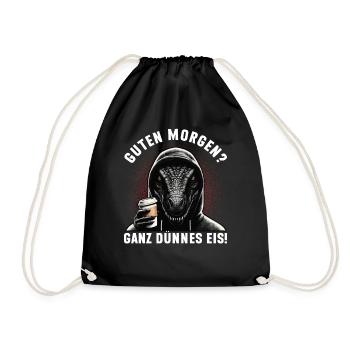 Future HBCU - Drawstring Bag - black - Front