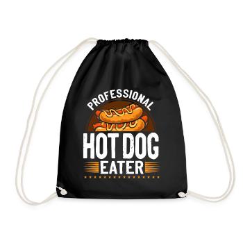 Hot Dog Adulte Professionnel Hot-Dog - Sac de sport léger - noir - Devant