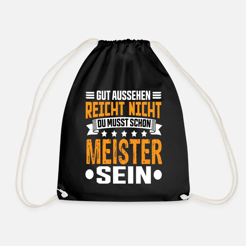 Meister - Turnbeutel - Schwarz