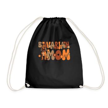 Bavarian Mountain Scent Hound Bavarian Mom - Drawstring Bag - black - Front