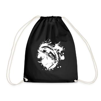 Pêche - Sac de sport léger - noir - Devant